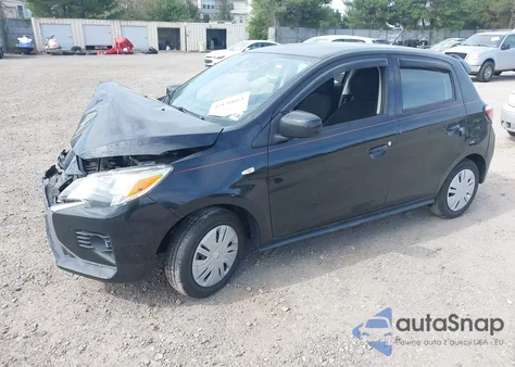 2021 Mitsubishi Mirage Carbonite Edition/Es/Le from USA, damaged, VIN ML32AUHJ9MH001037